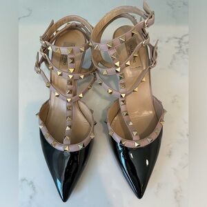 Valentino Rockstud Caged Pump 65mm